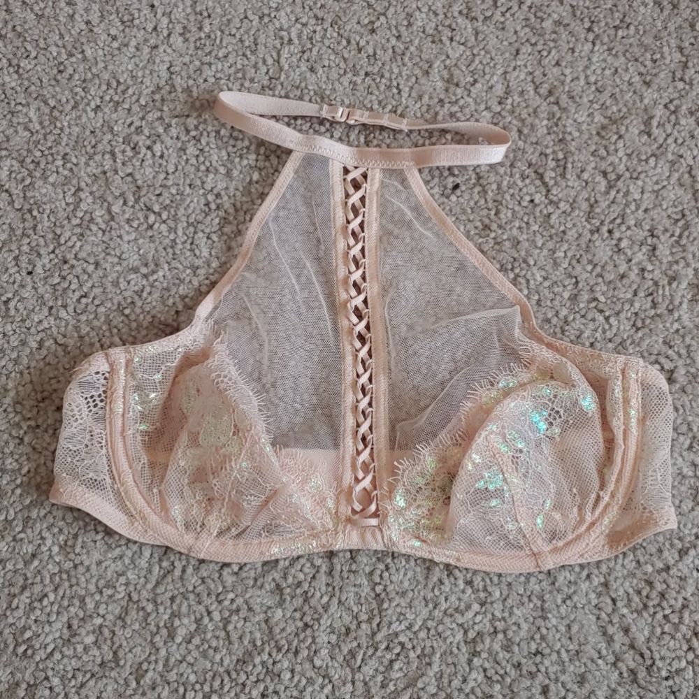 Very sexy high neck bra